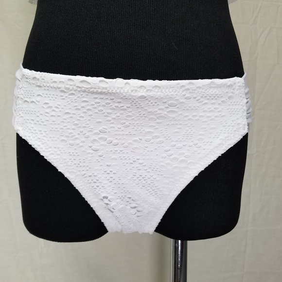 Mossimo Crochet Tabside Hipster Swim Bikini Bottom - Picture 2 of 8